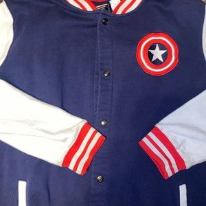 MARVEL Men’s Sweatshirt Button Up